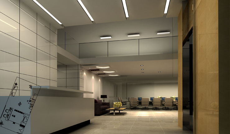 长城弘科计算机有限公司办公室装修工程