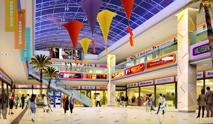 广州圣地名店城室内装修工程