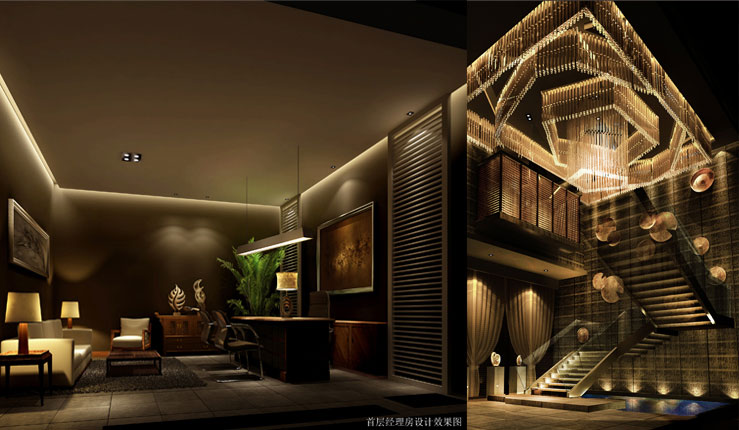 安徽淮南水汇休闲会所室内装修工程